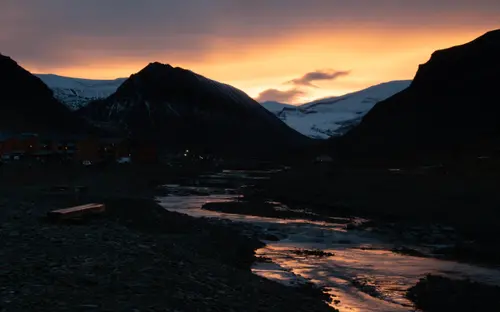 Golden Reflections Of Upcoming Dark Season